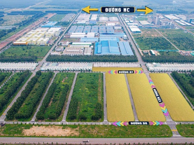 Mua đất tặng nhà kinh doanh liền, sổ hồng riêng chỉ 1.3 tỷ/150m2, đường nhựa 16m, ngay KCN Becamex 7