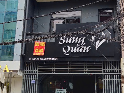 Cho thuê mbkd phố giang văn minh 0