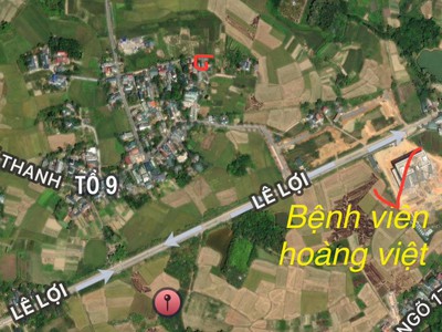 Lô đất cực đẹp cách bệnh viện hoàng việt 300m giá chỉ hơn 1 tỷ 0