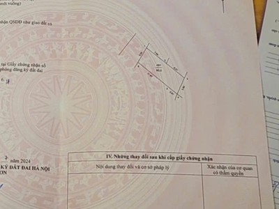 Đẹp nhất hiền ninh, sóc sơn. 80m2 full thổ cư. mặt tiền 5,5m. giá chỉ 2,16 tỷ có thương lượng 2