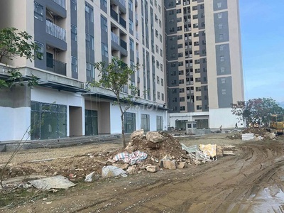 Cho thuê mặt bằng sắp bàn giao. trợ giá 2 năm đầu 3