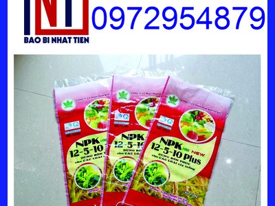 Bao bì đựng phân bón, cung cấp bao PP dệt đựng phân bón 0