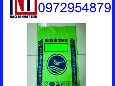 Bao bì đựng phân bón, cung cấp bao PP dệt đựng phân bón 12