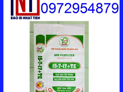 Bao bì đựng phân bón, cung cấp bao PP dệt đựng phân bón 7