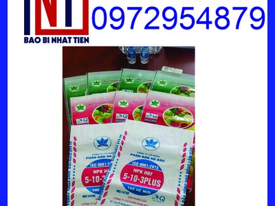 Bao bì đựng phân bón, cung cấp bao PP dệt đựng phân bón 4