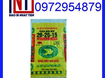 Bao bì đựng phân bón, cung cấp bao PP dệt đựng phân bón 8