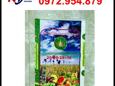 Bao bì đựng phân bón, cung cấp bao PP dệt đựng phân bón 5