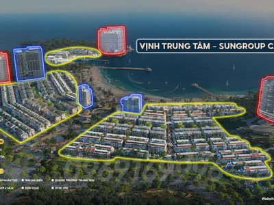 10 lô quỹ ngoại giao vịnh trung tâm sun cát bà - căn liền kề giá chỉ từ 12 tỷ 0