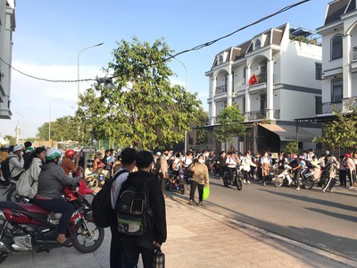 Bán đất 72m2 phường phú chánh, tân uyên, bình dương, đường thảm nhựa: 13m rộng rãi 2