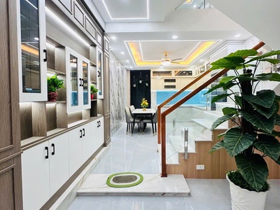 Siêu phẩm nhà mới ken 4 tầng  4x14.5  hxh đỗ cửa 1/ huỳnh thị hai, q12 2