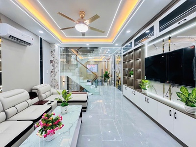 Siêu phẩm nhà mới ken 4 tầng  4x14.5  hxh đỗ cửa 1/ huỳnh thị hai, q12 3