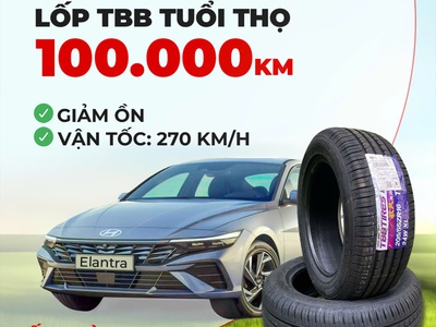 Lốp xe ô tô 205/55R16 TBBtire dùng cho Xpander, Elantra, Altis, I30 7