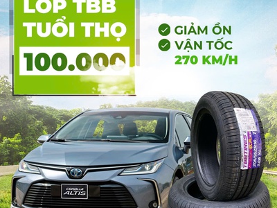 Lốp xe ô tô 205/55R16 TBBtire dùng cho Xpander, Elantra, Altis, I30 6