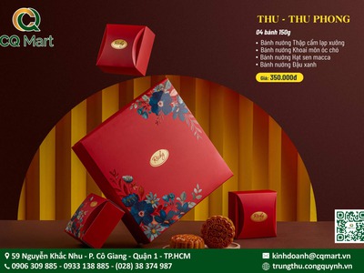 Bánh trung thu Richy với thiết kế tinh tế, trang nhã và sang trọng 1