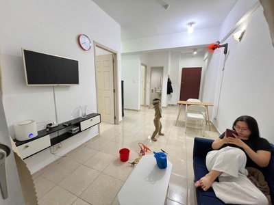 Cho thuê chung cư bình chánh, mặt tiền nguyễn văn linh. 2pn-2wc đủ nội thất giá 4,5tr/tháng. ở ngay 2
