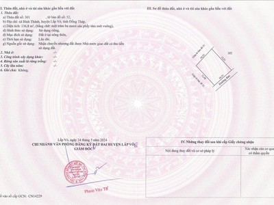 Vị trí đẹp - giá tốt - chính chủ cần bán nhanh căn nhà tại xã bình thành, lấp vò, đồng tháp 0