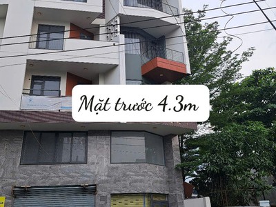 Bán gấp nhà 2 MT trước - sau khu compound Hậu Giang P11 Q6. 3