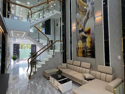 Bán nhà 5 tầng mới full nội thất xịn, hẻm nhựa xe hơi gần mặt tiền hà huy giáp nhỉnh 6tỷ 2