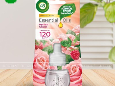 Lọ tinh dầu thiên nhiên Air Wick Essential Oils 19ml, thơm phòng, hỗ trợ khử mùi, hàng chính hãng 9