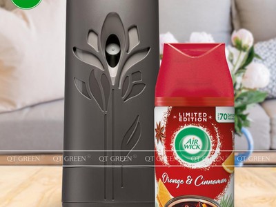 Máy xịt tự động tinh dầu Air Wick 250ml, thơm phòng, thư giãn, hỗ trợ khử mùi, hàng chính hãng 4
