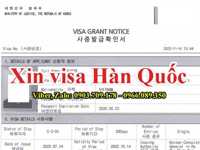Dịch vụ làm visa Hàn Quốc nhanh từ 6-8 ngày 0