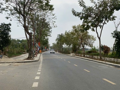 Bán đất uy nỗ, đông anh, hà nội. 102m2, mt 6,8m ô tô tránh. vị trí kinh doanh. gần nhà thi đấu đông 2