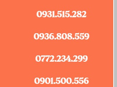 Sale sim số đẹp dễ nhớ - giá bình dân 15