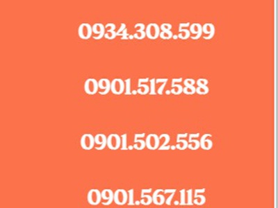 Sale sim số đẹp dễ nhớ - giá bình dân 18