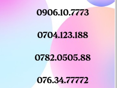 Sale sim số đẹp dễ nhớ - giá bình dân 7