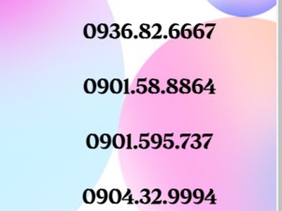 Sale sim số đẹp dễ nhớ - giá bình dân 8