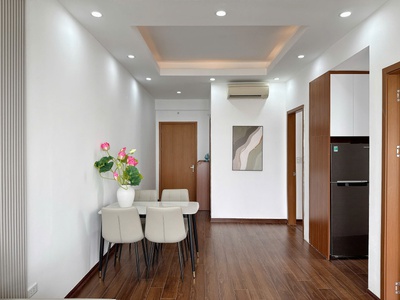 Chính chủ gửi bán căn hộ góc tầng cao, full nội thất đồng bộ mới tại khu 3 tòa HH03 KDT Thanh Hà Cie 0