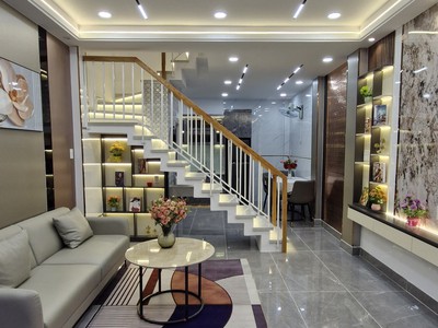 Nhà 3 lầu  hẻm xe tải phan văn trị - p10 - gò vấp - gần cityland 0