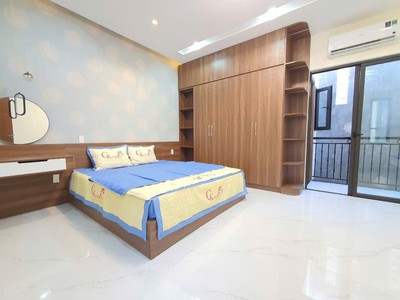 Nhà phố đẹp 3 tầng x 75m2, full nội thất, đường 5m5 cạnh biển nguyễn tất thành, hòa minh - chỉ 3