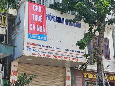 Cho thuê căn nhà mặt đường trần phú nở hậu làm cửa hàng kinh doanh hoặc trụ sở văn phòng 1