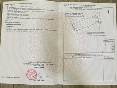 Cần bán gấp đất công nghiệp 1761,2m2 huyện thống nhất, đồng nai 1