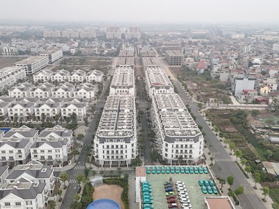 Chính chủ bán căn góc 75m2 mặt đường Ban Trắng - Dự án Shophouse Eurowindown - View TTTM 5