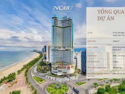 Căn Hộ 2 Tầm View vị trí đẹp nhất biển Mỹ Khê Đà Nẵng NOBU RESIDENCE 0