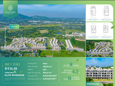 Biệt thự đẳng cấp hợp túi tiền tại Legacy Hill 0