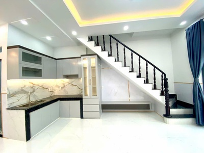 Nhà mới 100 shr 2 tầng 40m giá chỉ 3 tỷ 35 hẻm xe hơi lê văn khương hiệp thành quận 12 sát gò vấp 3