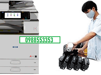 Đổ mực máy in tại Long Biên 0