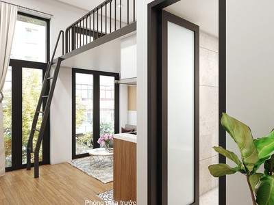 Cho thuê chdv studio rẻ 1pn, 1wc full đồ, 35m2, giá ưu đãi 6 triệu tại đường nguyễn oanh, gò vấp 1