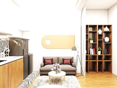Cho thuê chdv studio rẻ 1pn, 1wc full đồ, 35m2, giá ưu đãi 6 triệu tại đường nguyễn oanh, gò vấp 0