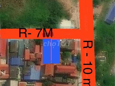 Chính chủ cần bán 2 lô đất thổ cư tặng nhà biệt thự 1 tầng sẵn có, sổ chính chủ, 65tr/m2 1