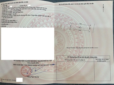 Bán 111.7m2 lương nỗ tiên dương đông anh quy hoạch sát vành đai 3 tiềm năng tăng giá cao 4