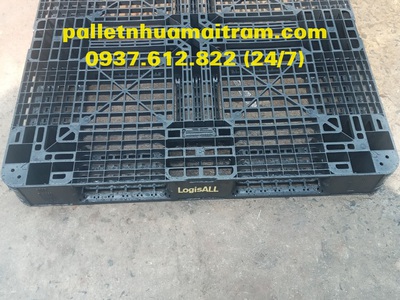 Pallet nhựa qua sử dụng được tái sử dụng lại trên thị trường rất lớn 3