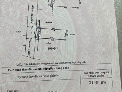 Lô đất  4x16  hxh 1/ đường 5m tân chánh hiệp 10, quận 12 giá rẻ 3.48 tỷ 3