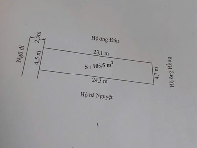 Bán gấp lô đất 106m2 - giá tốt - vân tra, an đồng, an dương, hải phòng 4