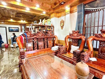 Biệt thự mặt tiền đường cạnh aeon bình tân - gần 100m2 - ngang 8m - 3 tầng, 5pn - hoàn công đủ - sổ 0