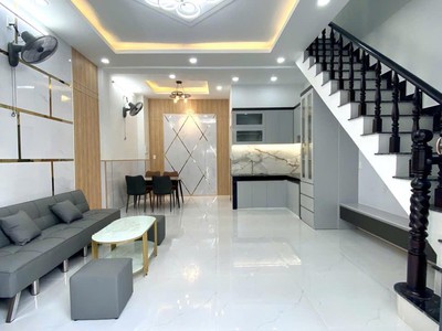 Nhỉnh 3 tỷ - nhà siêu đẹp - 40m2 - 2 tầng - sát mặt tiền đường quận 12 1