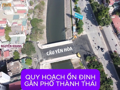 Bán đất mặt ngõ 381 Nguyễn Khang, Cầu Giấy   127M    MẶT TIỀN 7M   Kinh doanh 3